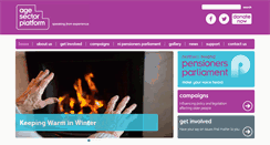 Desktop Screenshot of agesectorplatform.org